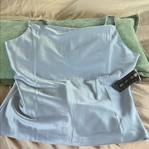 Elegant Blue Camisole Top